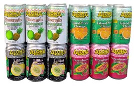 Aloha Maid Natural Drink, 11.5 Ounce (Pack of 24) Choose Your Flavor - £47.41 GBP+