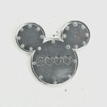 Disney 2000 Applause Mickey Unlimited Silver 2000 Mickey Head  Pin#895 - $8.50