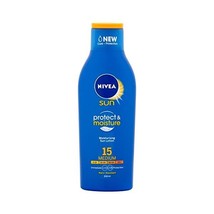 Nivea Sun Protect and Moisture Moisturising Sun Lotion Medium SPF 15, 20... - $12.00