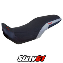 Honda Transalp XL 750 2023-2024 Seat Cover Tappezzeria Ultragrip Silver Black - $250.36