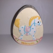 Vtg Rocking Horse Nursery Talcum Powder Shake Originals by Erika Japan Nursery - £9.34 GBP