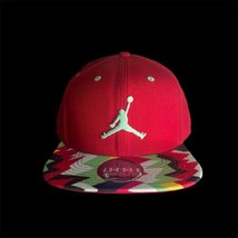 Air Jordan Hat Men Red Hare Space Jam Jumpman Snap Back Cap New - $69.99