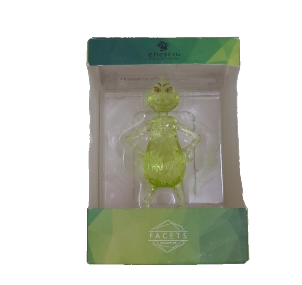 Primary image for Department 56 Enesco Dr. Seuss The Grinch Facet Figurine - New