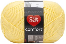 Red Heart Comfort Yarn-Butter - £20.21 GBP