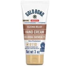 Gold Bond Medicated Eczema Relief Hand Cream, Skin Protectant 3.0oz - £28.11 GBP