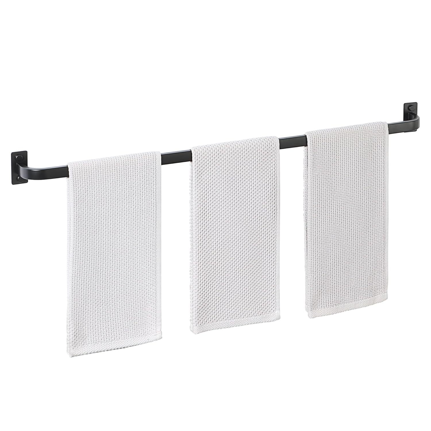Towel Bar For Bathroom, 32 Inch Towel Rack Wall Mounted, Heavy Duty Hand Towel H