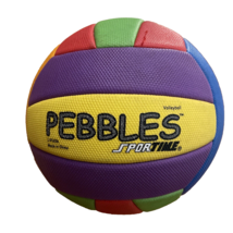 Pebbles Sportime Trainer Volleyball Multicolor Red Yellow - $13.00