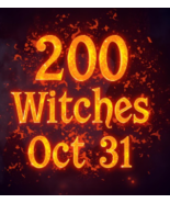 OCT 24 - OCT 31 200 WITCHES POWER &amp; DIVINE AUTHORITY HALLOWEEN SAMHAIN M... - €240,93 EUR