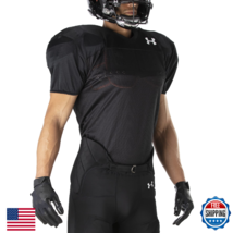 Under Armour Adult Practice Football Jersey, X-Large, Black - NEW - $46.45