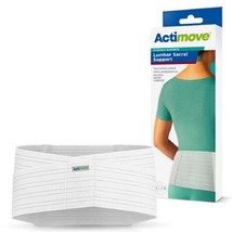 Actimove Lumbar Sacral Support 8in (White) 2X-Large (45-1/4&quot; – 51-1/4&quot;) - £23.00 GBP