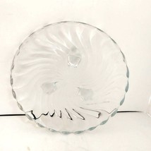 Fostoria Colony Swirl Mid Century 3 Toed Tidbit Tray Elegant 1950s Glass... - £11.68 GBP
