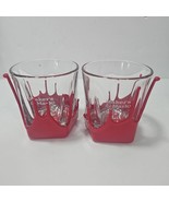 “Makers Mark” Bourbon Wax Dipped Rocks Glasses Set of 2 - $182.62 MXN