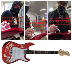 Cheap Trick band signed full size Electric guitar COA proof Robin, Rick,... - $1,286.99