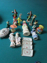 1- Japanese occupied Japan mid century lusterware lot of figurines orig pick1 - £60.13 GBP+