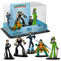 DC HeroWorld 4 Inch Vinyl Figure Bane, Catwoman, Nightwing, The Riddler & Robin - £27.96 GBP