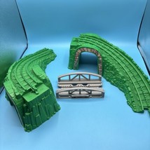 Fisher Price GeoTrax Grn Mountain Train Tunnel Bridge Overpass Replacement Parts - £13.38 GBP