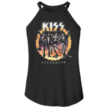Kiss Destroyer Jumping Women&#39;s Rocker Tank Rock Band Album Concert Tour Merch - £23.51 GBP+