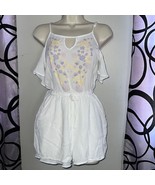 Floral cold, shoulder style romper by bongo size small - $17.34 CAD