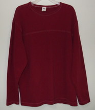  Old Navy Dark Red Long Sleeve T Shirt Men Size XL - £7.88 GBP