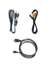 USB + AV +HDMI Cable for Canon HFG20 HFG25 HFG30 HFM30 HFM31 HFM32 HFM30... - $14.21