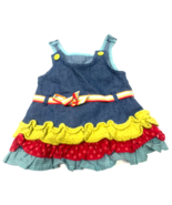 American Girl Bitty Baby Denim Jumper Dress Jeans Clothing - €5,96 EUR American Girl Bitty Baby Denim Jumper Dress Jeans Clothing - €5,96 EUR