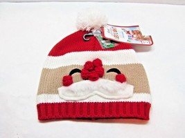 Great Christmas LED Light Knit Hat Jolly Santa - £11.06 GBP