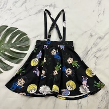 Hot Topic Womens Hunter Hunter Anime Mini Suspender Skirt Size S Black O... - $21.77
