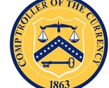 US Comptroller of the Currency Seal Sticker Decal R7528 - $1.95+