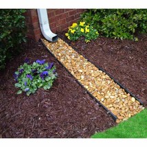 Gutter Downspout Diverter 38&quot; Channel Guard Splash Block Divert Water Er... - £11.73 GBP