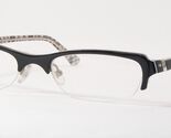 Jean Lafont Paris THAQUE 108 Schwarz / Weiß Klar Unique Selten Brille 49... - $135.61
