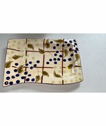 Large Serving POTTERY TRAY PLATTER SERVING TRAY - $27.42 CAD