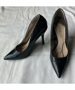 Women&#39;s Vintage 4&quot; Stiletto High Heels Pointy Toe Black  Size 7 - $30.60