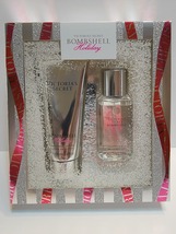 New Victoria&#39;s Secret Bombshell Holiday Fragrance Mist &amp; Lotion Duo Gift Set NIB - £23.54 GBP