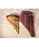 Handmade Peruvian Curve Chill Pan Flute 13 Pipes (Left Handed) Native Gi... - £38.63 GBP