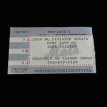 NEW YORK METS 2000 NLDS Game 3 San Francisco Giants Ticket 10/7 Agbayani Walkoff - £19.64 GBP