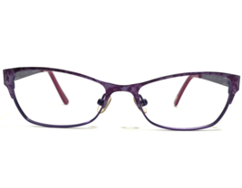 Ted Baker Kids Eyeglasses Frames B938 PUR Cat Eye Spotted Full Rim 47-15-130 - £36.64 GBP