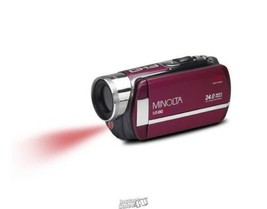 Minolta MN90NV-M Full HD 1080P IR Night Vision Camcorder Maroon - £98.48 GBP