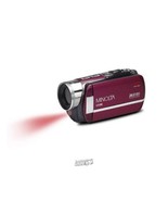 Minolta MN90NV-M Full HD 1080P IR Night Vision Camcorder Maroon - £98.95 GBP
