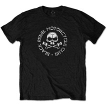 Black Rebel Motorcycle Club Piston Skull Official Tee T-Shirt Mens Unisex - $31.92