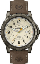 Timex Men&#39;s Expedition Rugged Field Watch with Leather Band - $101.00