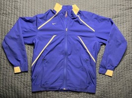 Nike Fit Storm Full Zip Windbreaker Jacket Men’s Medium Blue - $19.80