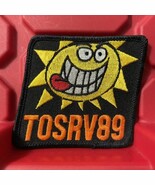 Tour Of The Scioto River Valley TOSRV Iron On Patch Ohio Sun Vintage 1989 - $170.87 MXN