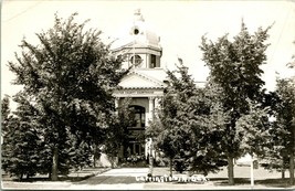 Vtg Cartolina RPPC 1950 - Carrington North Dakota ND Tribunale Casa P11 - £3.80 GBP