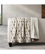 Life Comfort Throw Cream Ivory Velvet Plush Reversible Faux Fur 60&quot; X 70... - €36,64 EUR