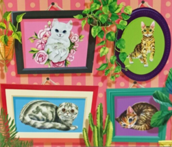 Jigsaw Puzzle MY KITTIES 350 Pieces 20&quot; x 12&quot; Artbox - CraZArt - £2.56 GBP