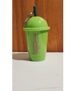Starbucks Green Frappuccino with Straw Keychain Summer 2016 Limited Edit... - $18.71