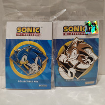 Sonic The Hedgehog Limited Edition &amp; Golden Series Enamel Pins Bundle - £22.26 GBP