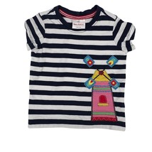 Hanna Andersson Striped T-Shirt Windmill Applique Size 80/18-24 Months - $14.40