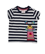 Hanna Andersson Striped T-Shirt Windmill Applique Size 80/18-24 Months - $14.40
