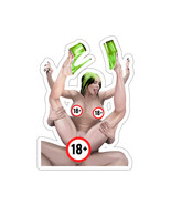 Erotic H Sticker: Billie 2 (2 Versions) - $7.61 CAD+